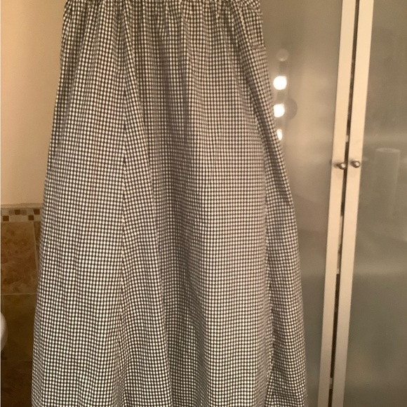 NWT J. Crew Ball Maxi Black White Gingham Tulle Skirt sz 6 - Picture 3 of 5